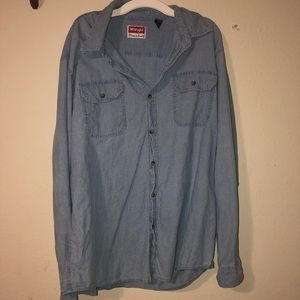 Long sleeve wrangler shirt